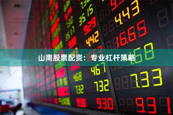 山南股票配资：专业杠杆策略